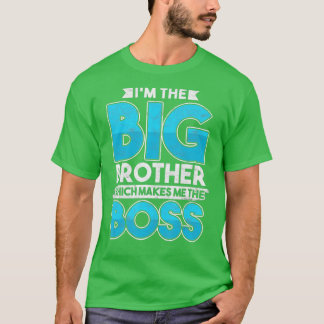 T-shirt Siblings Day Sister Brother Im The Big Brother The