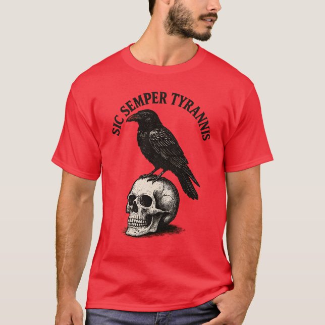 T-SHIRT SIC SEMPER TYRANNIS (Devant)