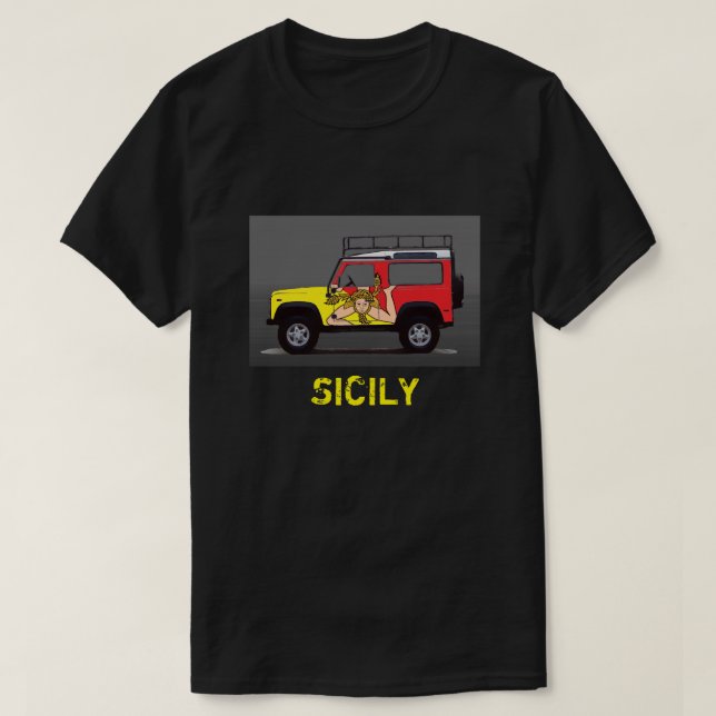 T-SHIRT SICILE (Design devant)