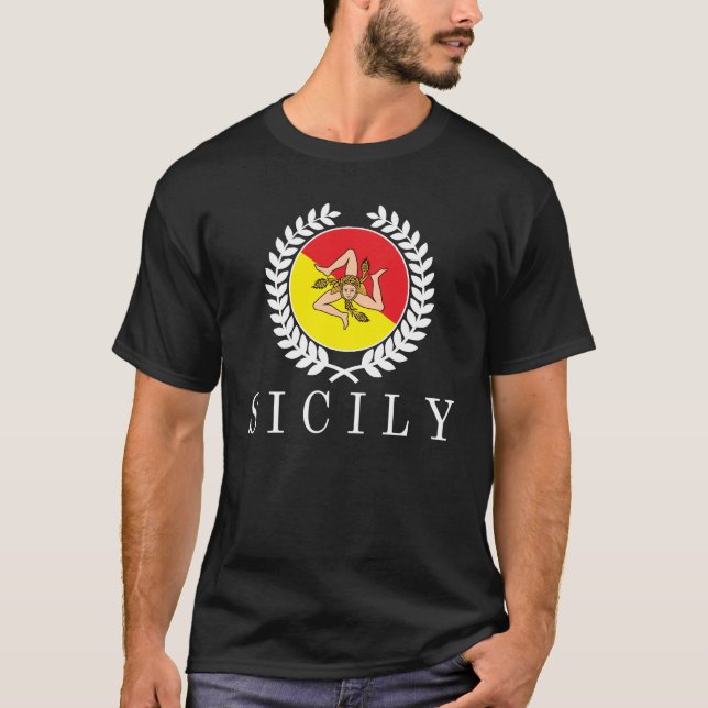 T-shirt Sicile Classique (Devant)