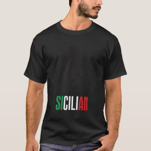 T-shirt Sicile Italie Sicilienne Citation Sicile