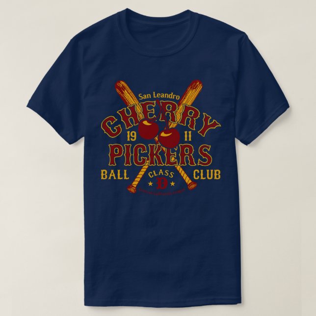 T-shirt Sickers à cerise San Leandro (Design devant)