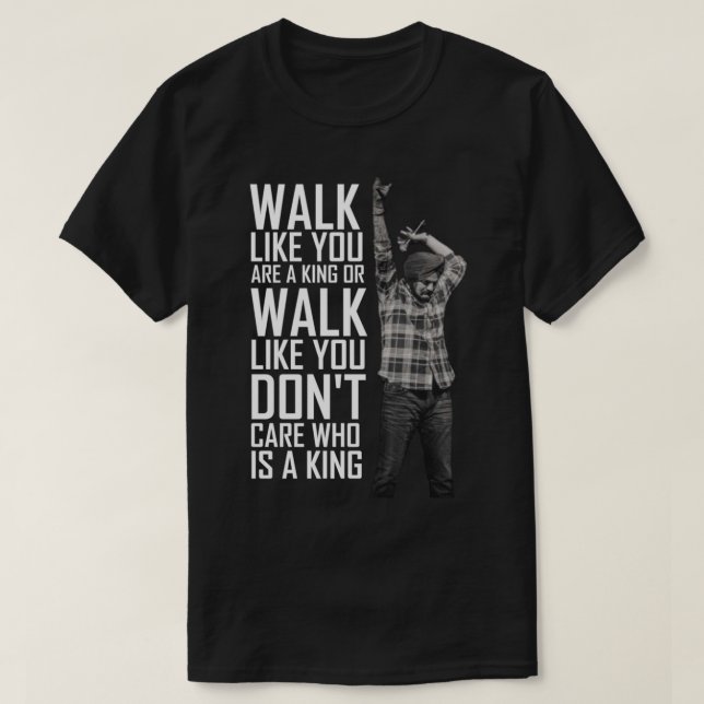 T-shirt Sidhu Moose wala (Design devant)