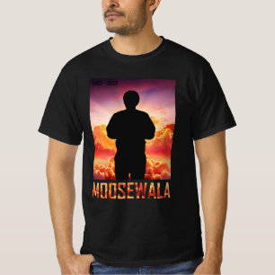 T-shirt Sidhu MooseWala photo RIP