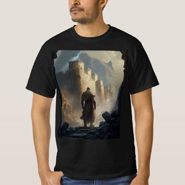 T-shirt Siège de la ville de montagne (Devant)