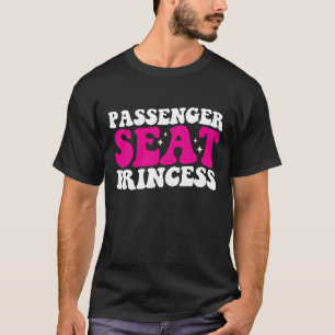 T-shirt Siège passager Princess Girl Car Super Retro