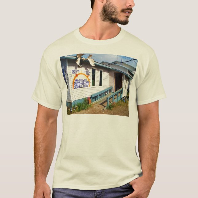 T-shirt sièges sociaux par radio de kotz (Devant)