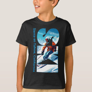 T-shirt Sierra-at-tahoe Cool Ski Vacances Ski Extérieur S