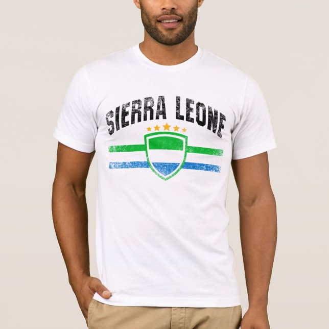 T-shirt Sierra Leone (Devant)