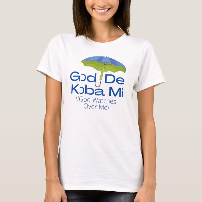 T-shirt Sierra Leone - "Dieu De Koba Mi"  (Devant)