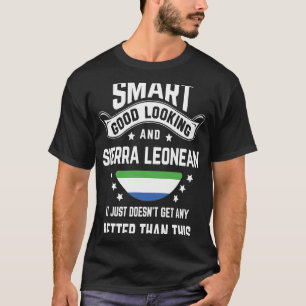 T-shirt Sierra Léone Drapeau Fierté autochtone Sierra Léon