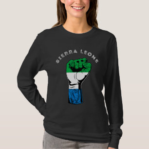 T-shirt Sierra Leone - Fierté de la main - Racines de Sier