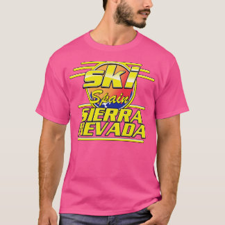 T-shirt Sierra Nevada Espagne ski