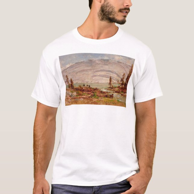 T-shirt Sierra paysage de Nevada (0709A) (Devant)