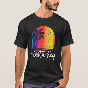 T-shirt Siesta Key Florida Vacances Beach Island Family Gr