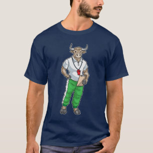T-shirt Sifflet de professeur de sport Bull