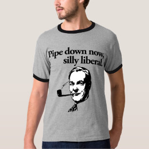 T-shirt Sifflez vers le bas maintenant, chemise libérale