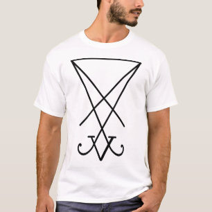 T-shirt Sigil de Lucifer ("Sceau de Satan")