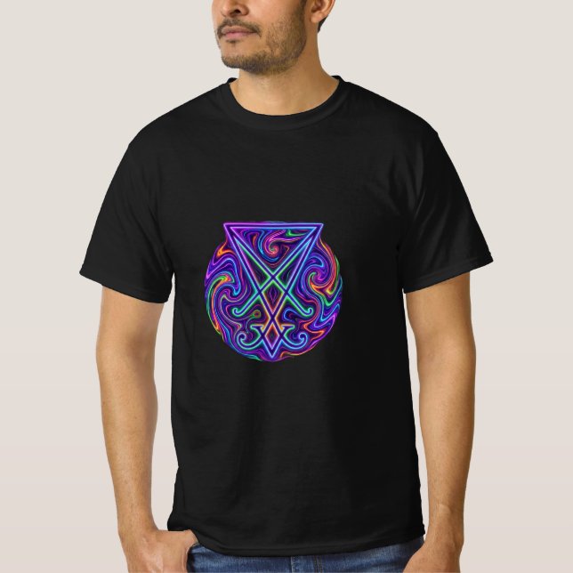 T-shirt Sigil of Lucifer (Devant)