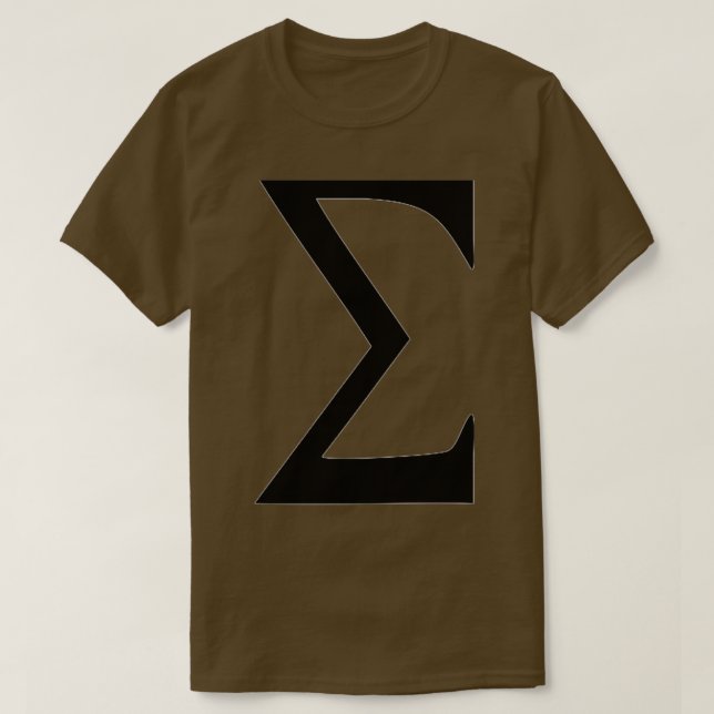 T-shirt Sigma (Design devant)