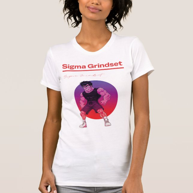 T-shirt Sigma Grindset (Devant)