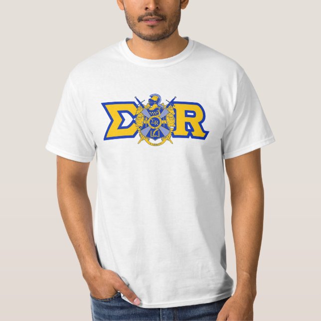 T-shirt Sigma R avec le manteau des bras (Devant)