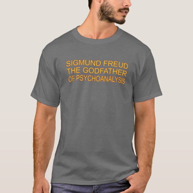T-SHIRT SIGMUND FREUD (Devant)