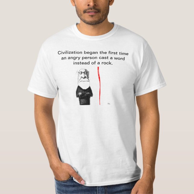 T-shirt Sigmund Freud (Devant)