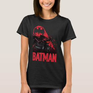 T-shirt Signal Batman Crimson Bat