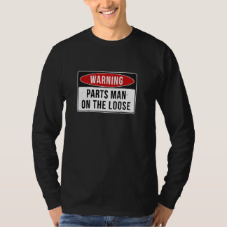 T-shirt Signal D'Avertissement - Pièces Homme Sur Le Trava