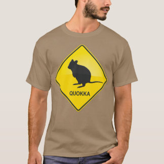 T-shirt Signal d'avertissement Quokka