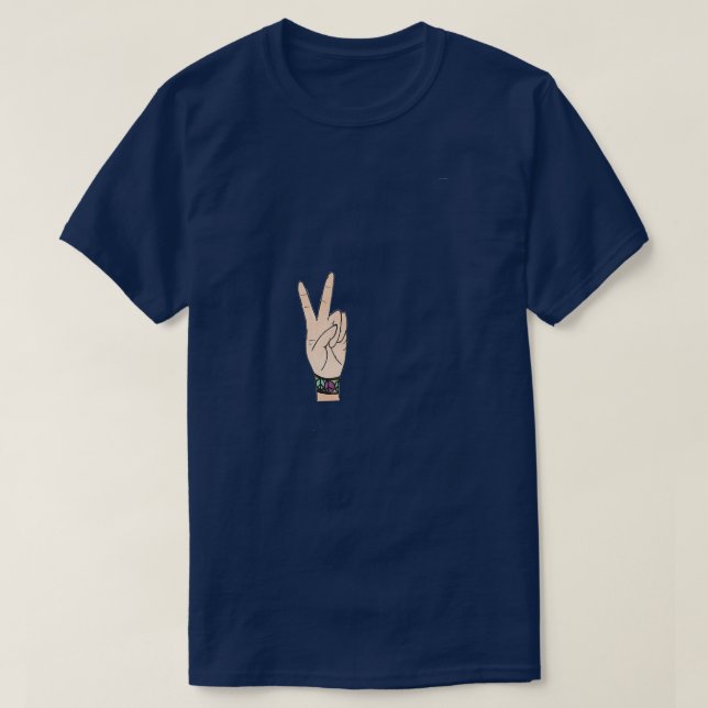 T-shirt Signal de paix 5 (Design devant)
