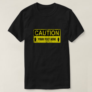 T-shirt Signal de prudence - Créez votre propre ligne 1