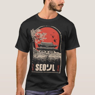 T-shirt Signal de Séoul : Stillness du Temple