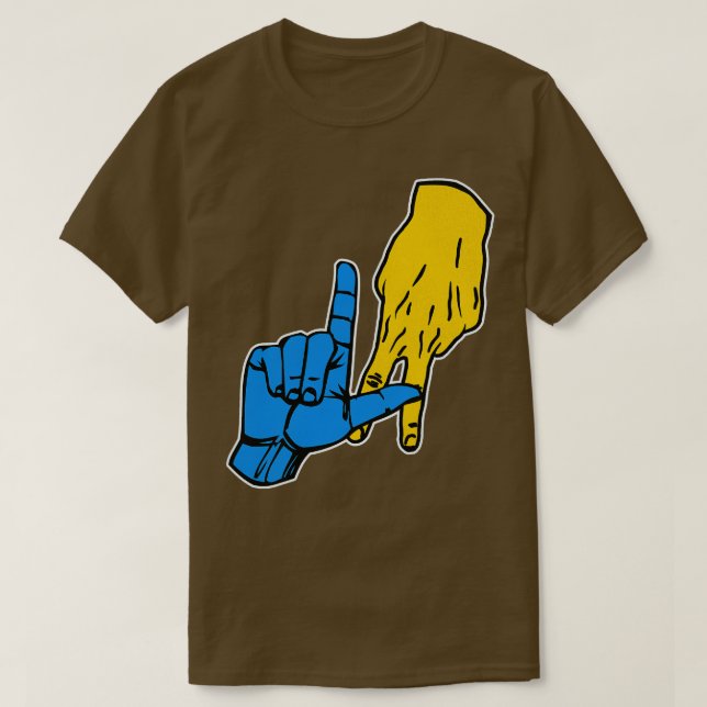 T-shirt Signal main CHARGERS (Design devant)