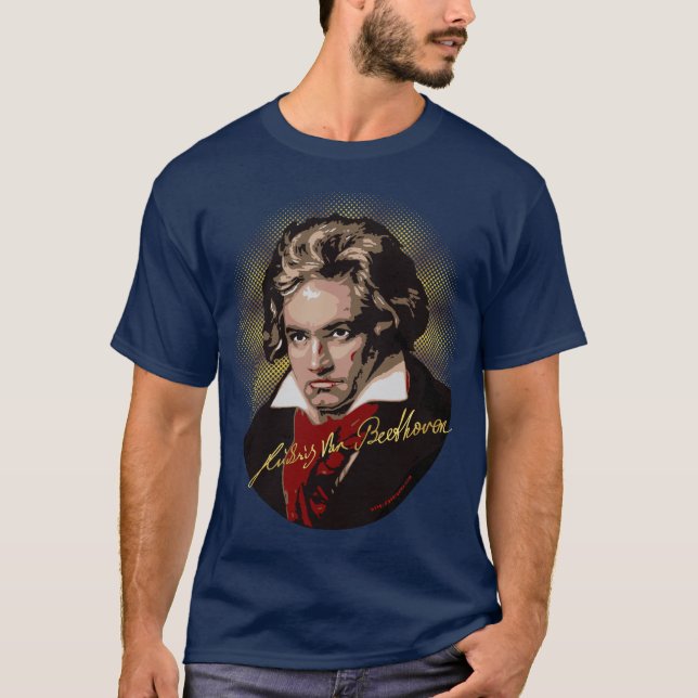 T-shirt Signature de Beethoven (Devant)