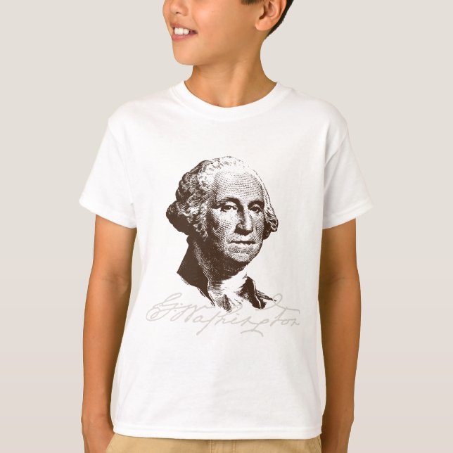 T-shirt Signature George Washington (Devant)