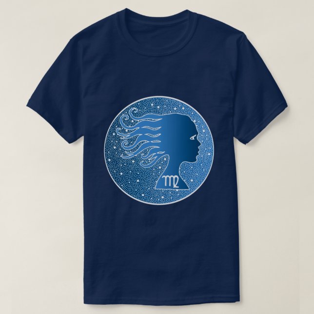T-shirt Signe astrologique : vierge (Design devant)
