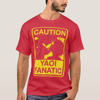 T-shirt SIGNE D'Avertissement Fanatique Yaoi