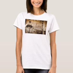 T-shirt Signe de café Sepia, Paris, France