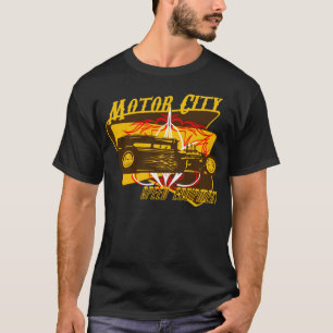 T-shirt Signe de cru d'équipement de vitesse de ville de