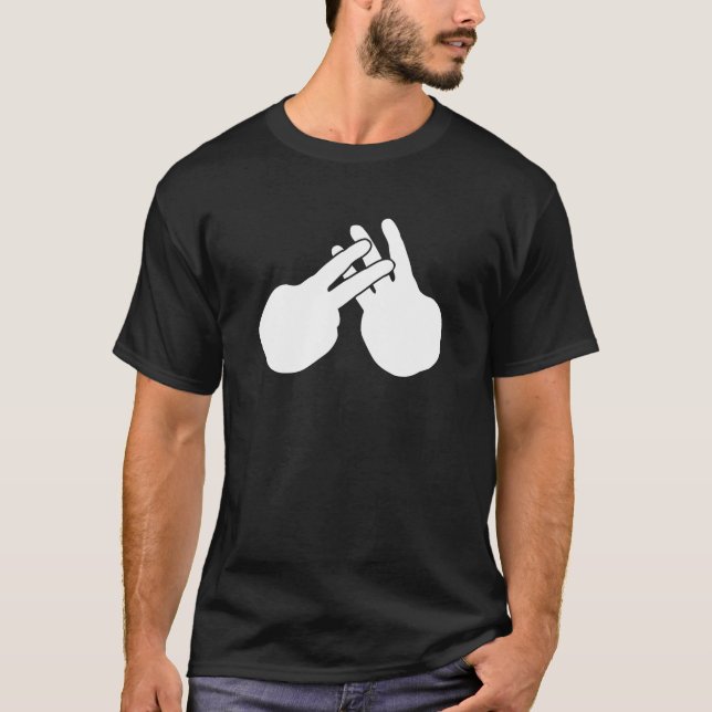 T-shirt Signe de la bande HTML5 - BLANC (Devant)