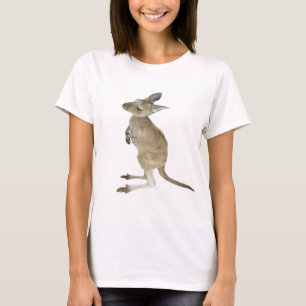 T-shirt Signe de paix de kangourou et d'animal