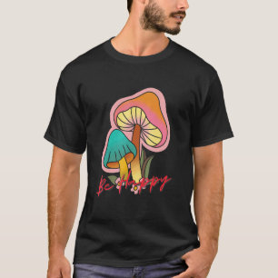 T-shirt Signe de Paix Hippie Bonheur Yoga Hippies 70s