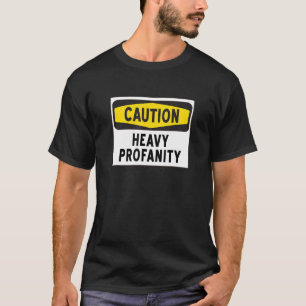 T-shirt Signe de profit lourd de prudence