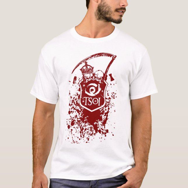 T-shirt Signe de rouge de TSOI (Devant)