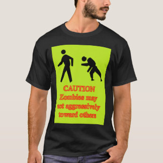 T-shirt signe de zombi