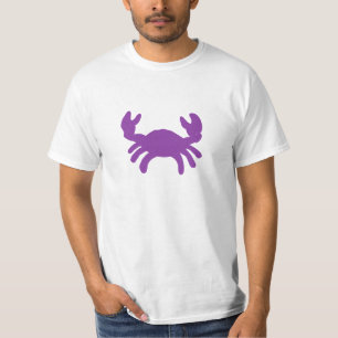T-shirt Signe du Cancer Crabe Violet – Identité Zodiaque