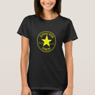 T-shirt SIGNE DU ZODIAQUE GÉMEAUX nés en mai & juin Astrol