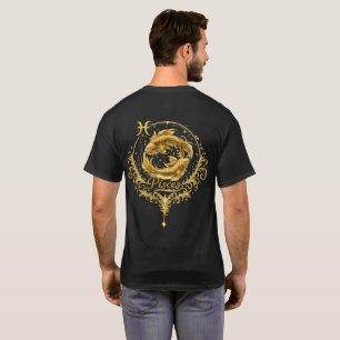 T-shirt Signe du zodiaque unique Poissons, signe stellaire